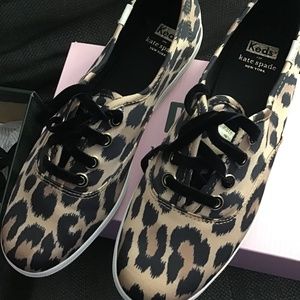 New Kate Spade Leopard Print Keds